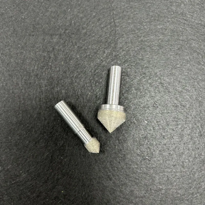 1 pcs 5-100mm Diamond Powder Sintered Chamfering Grinding Head With 10mm Straight Shank For Glass Arrissing