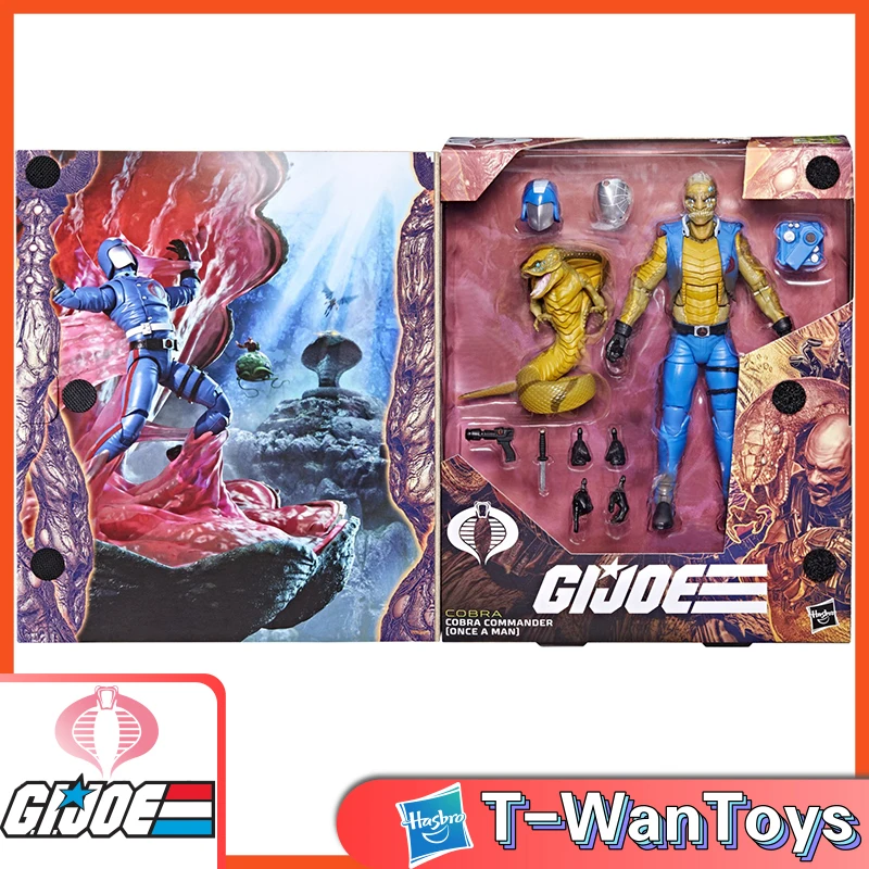 

2 In Stock Hasbro G.i. Joe Classified Series: #130, Cobra Commander (Once A Man) 6-Inch Action Figure (Sdcc 2024)