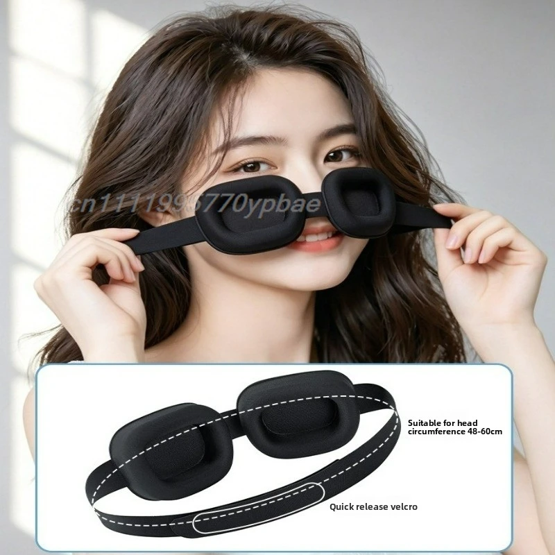 3D Blackout Eye Mask Antifaz Para Ojos Movable Pads Opaque Unisex Case Home Travel Daily Night Relax Tool 3D Blackout Eye Mask
