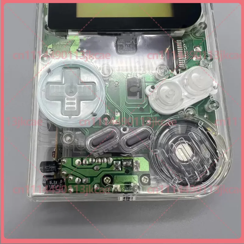 For Vintage GameBoy GB 1st Gen Refit Housing Shell Full Set With Buttons, High Clear Case For IPS Screen Mod & Console Repair