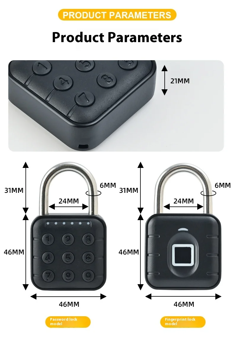 حار بيع تويا الذكية بصمة التطبيق التحكم عن بعد قفل للخشب الألومنيوم الصلب الأبواب سبائك الزنك المواد سحابة البيانات