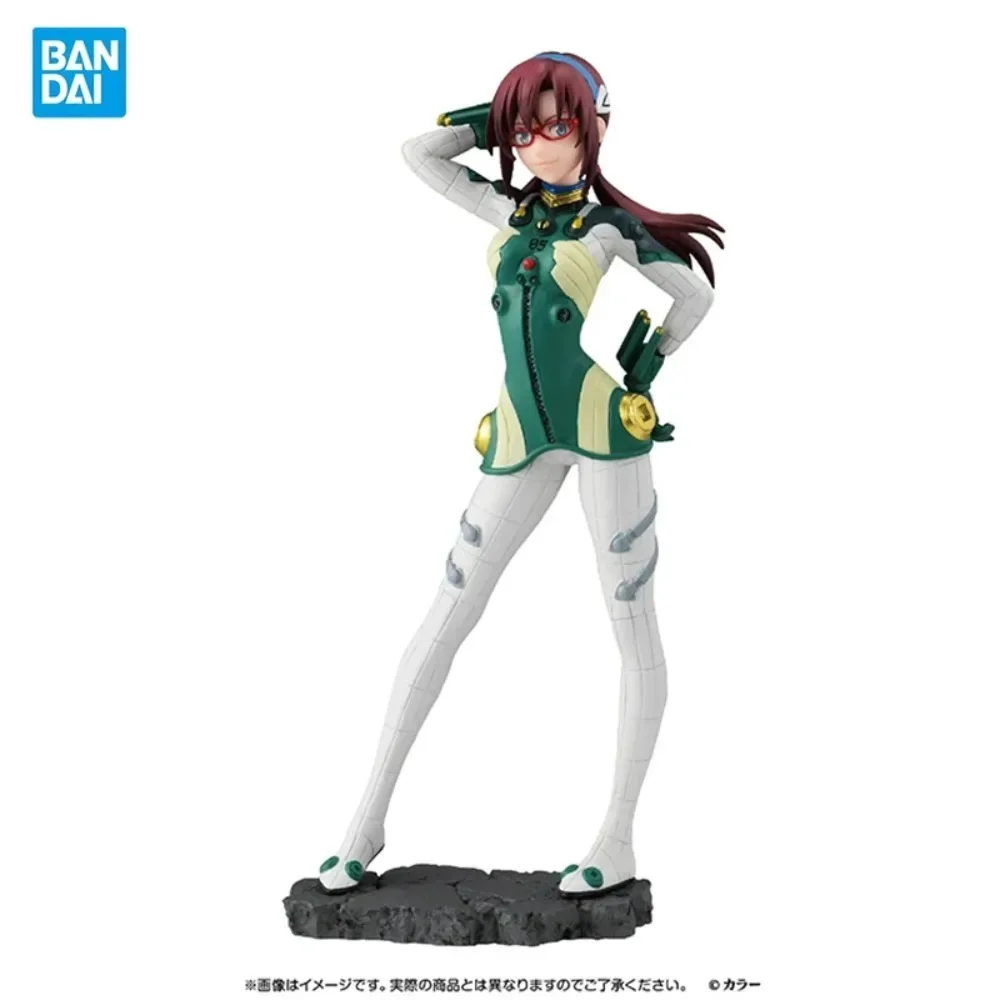 Bandai Gacha Capsule Blind Box NEON GENESIS EVANGELION EVA Makinami Mari Gashapon Anime Action Figures Model Doll Boy Toys Gifts
