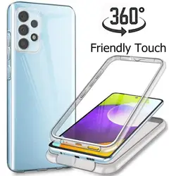 Clear Full Body Case For Samsung Galaxy M31 M30S M21 M31S M23 A21S A31 A41 A51 A71 A53 5G A30S A50 A70 A40 A20E A54 5G Cover