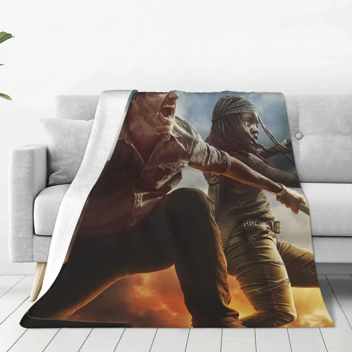 the-walking-dead-flannel-blanket-classic-films-horror-drama-series-funny-throw-blankets-for-home-bedspread