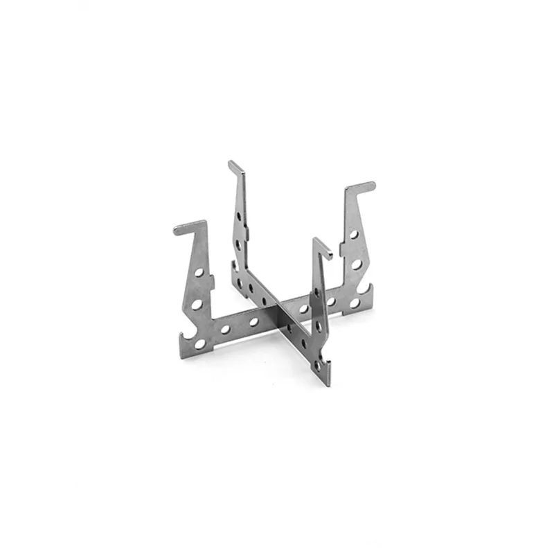 1PC Split Type Alcohol Furnace Base Bracket Detachable Stainless Steel Crisscross Furnace Support General Practical Accessories