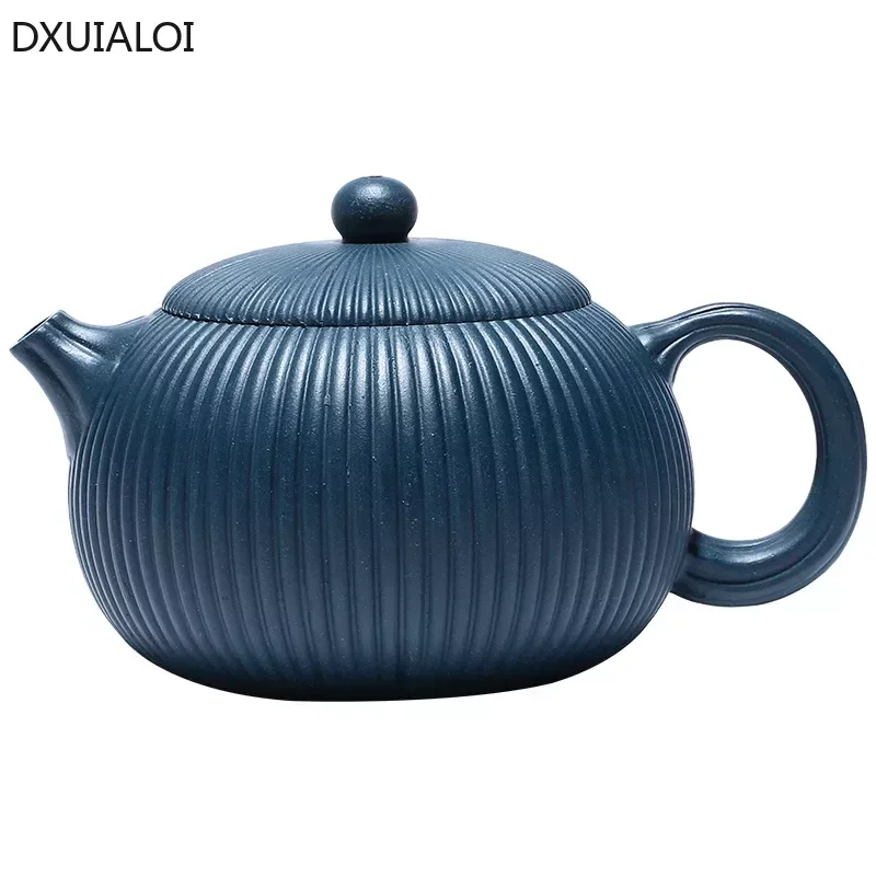 

260ml Tea pot raw ore Tianqing clay purple clay pot Handmade Begonia Xishi Teapot Business gifts Tea kettle Ceramic kettle