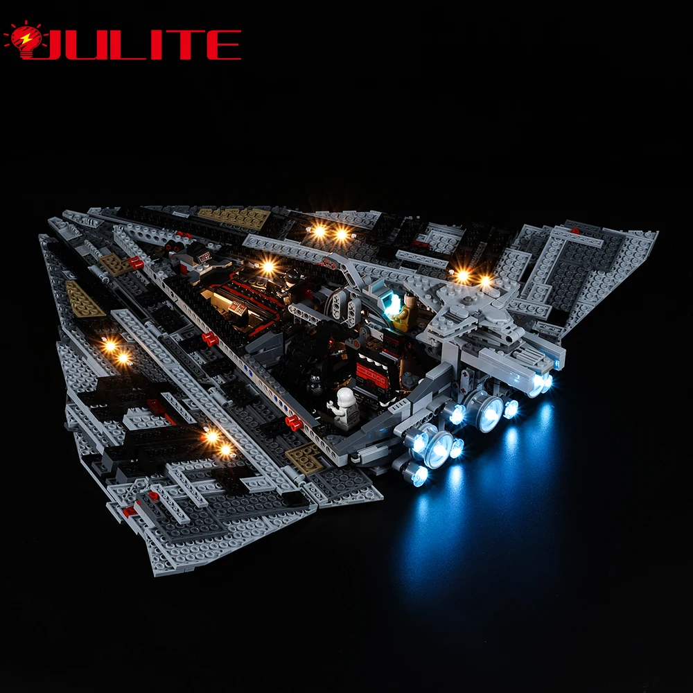 LED Light  Kit For 75190 Compatible With 05131 The First Order Model Destroye DIY Toys Set (Not Included Building Blocks)