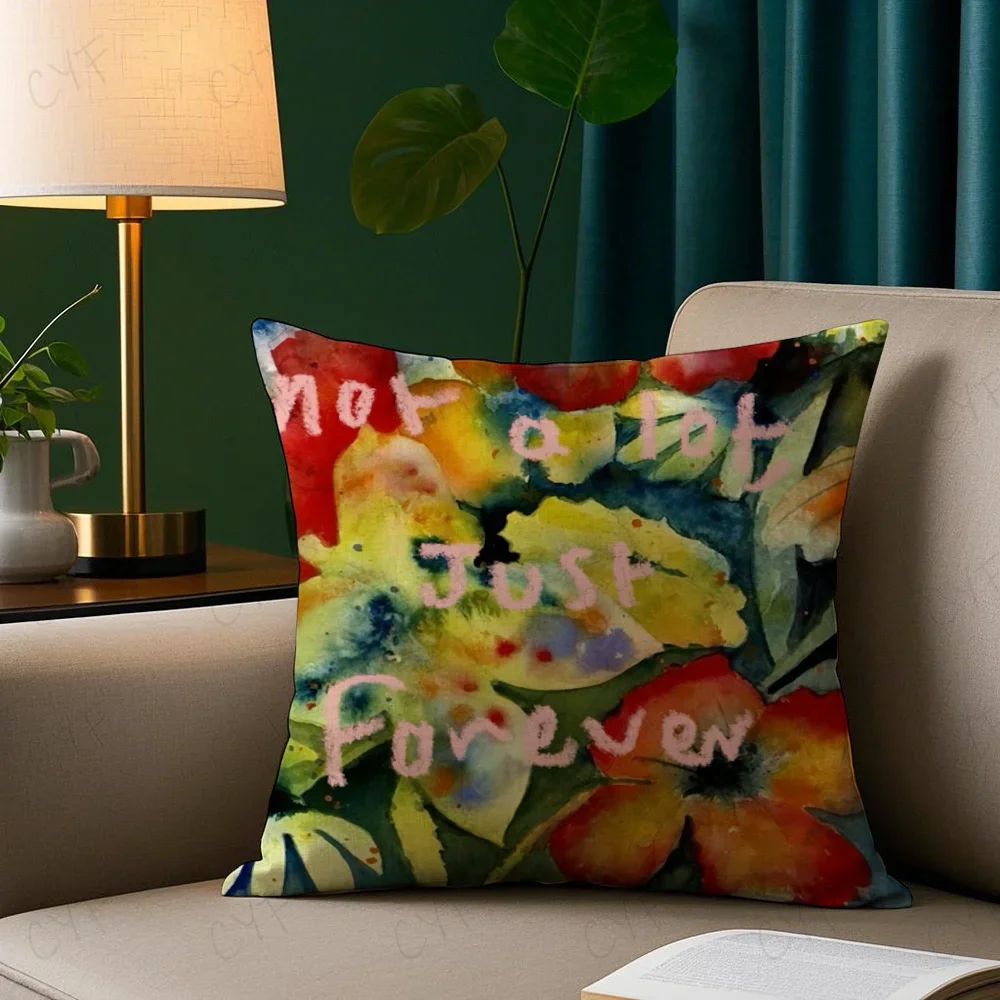 Adrianne Lenker - Songs Album Art Anime Pillow Case Anti-dustmite Pillowcase Invisible Zipper Silky Short Plush Cushion Cover