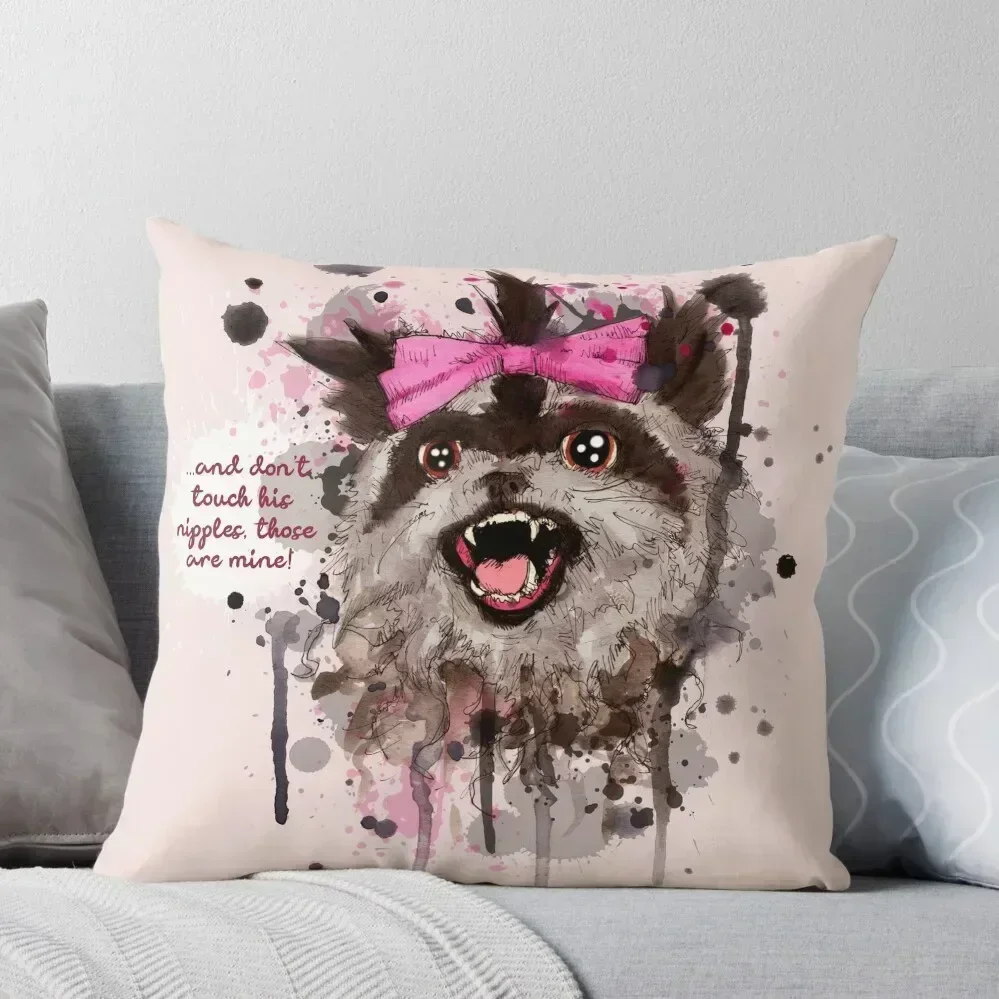 

Rose The Raccoon Throw Pillow Christmas Pillow Cases Pillow Covers Decorative Sofa Cushions Covers Decorative Cushion
