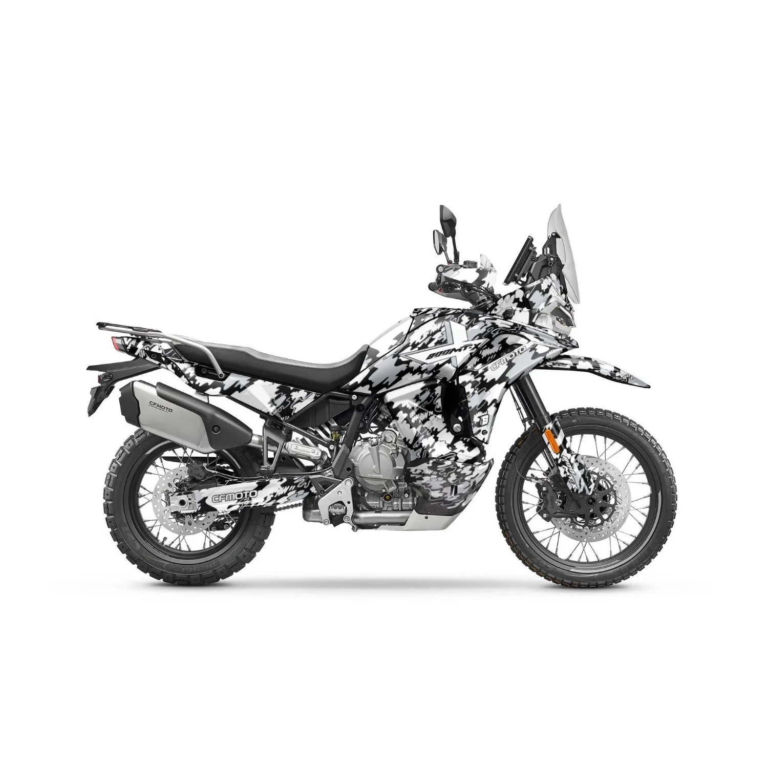 Motorcycle Body Fairing Sticker Decal Protective Street Bike Full Graphic Kit  For CFMOTO 800 MT-X 2025-2026 Design 11
