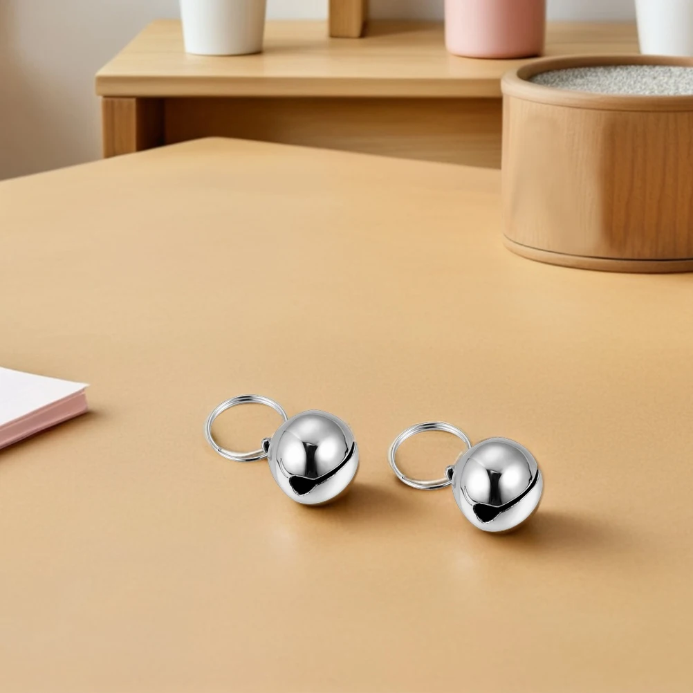 

12Pcs Small Bells for Small Dogs Cat Lightweight Metal Pendant Durable Pet Collar Charms for Outdoor Activities