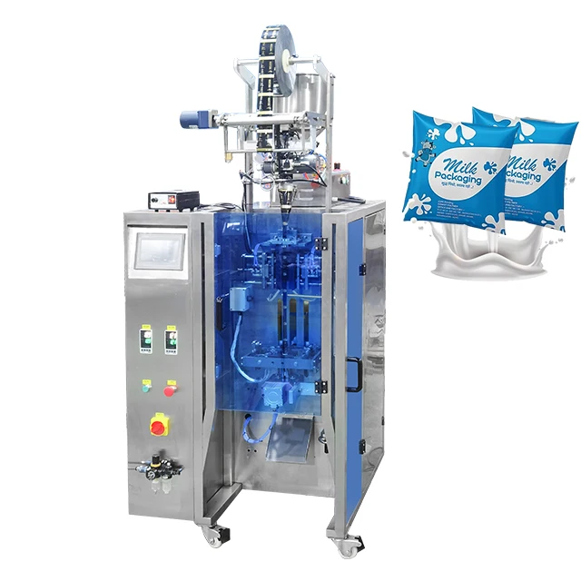 Sachet Water Filling and Sealing Packing Machine Beverage Juice Milk Sachet Bag Pouch Water Liquid Filling Packaging Machine