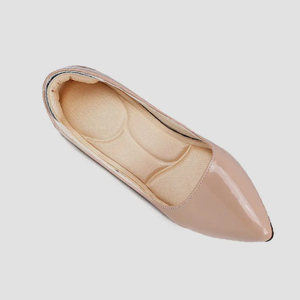 

8 пар массажных стельок для подушечек стопы, комфортные подушечки для высоких каблуков, амортизирующие, впитывающие пот, нескользящие подушечки для пяток, вкладыши для обуви