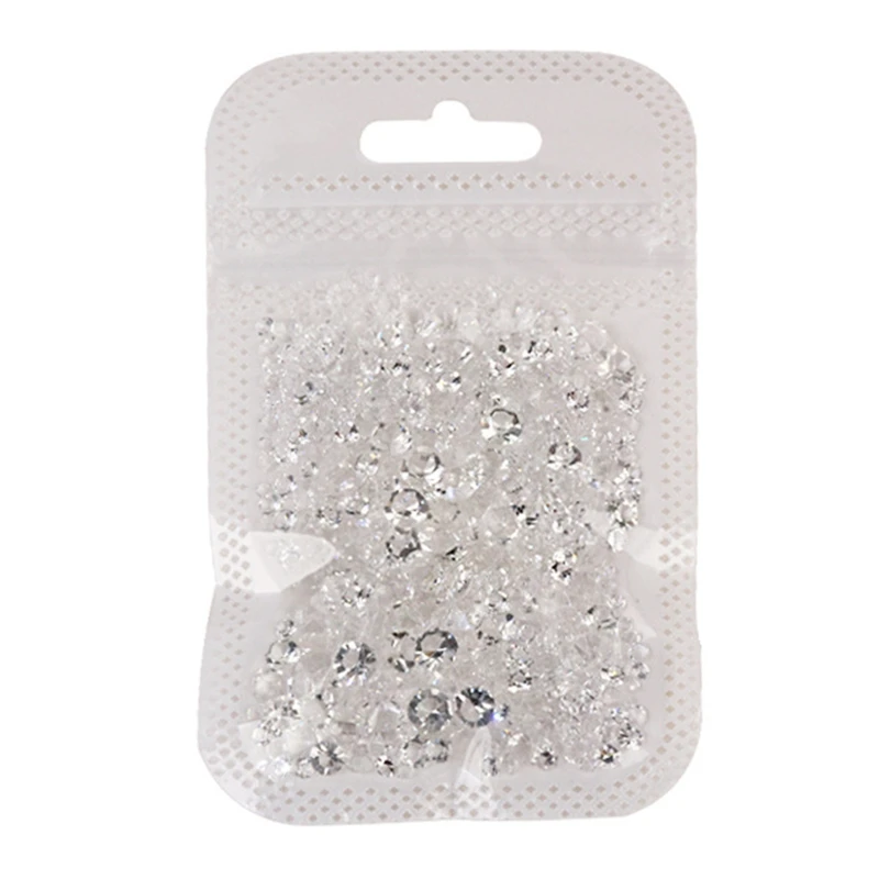 E1YE เล็บ Art Rhinestones คริสตัลเล็บอัญมณีเพชรสำหรับ DIY Art อุปกรณ์เสริม