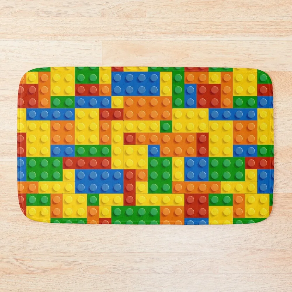 

Children's Blocks - PATT0001 Bath Mat Bathroom Accessory Accessories Sets For The Bathroom Mat