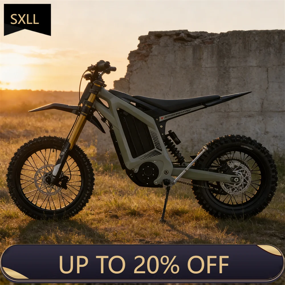 

SXLL New Arctic Leopard XF Pro 12KW 72V 35Ah mid-motor 7-speed aluminum alloy frame electric bike