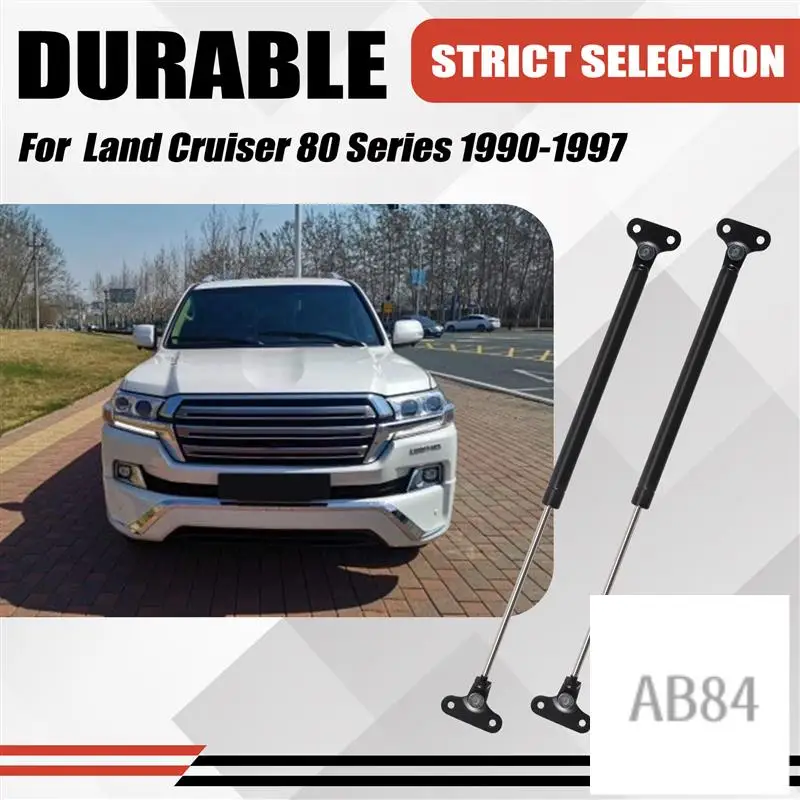 

2Pcs Rear Tailgate Gas Struts Supports 53Cm For Toyota Land Cruiser 80 Series 90-97 Gas Struts 68960-60022 68950-60032