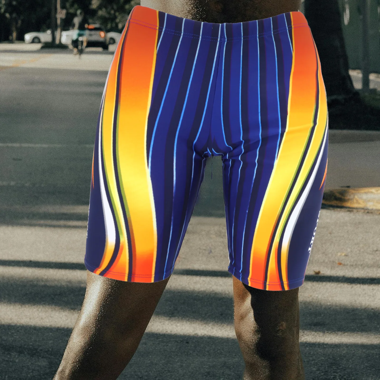 

Мужские шорты для плавания, размер Xl, легкие, быстросохнущие, дышащие, эластичные, пляжная одежда, летние плавки для тренировок, соревнований