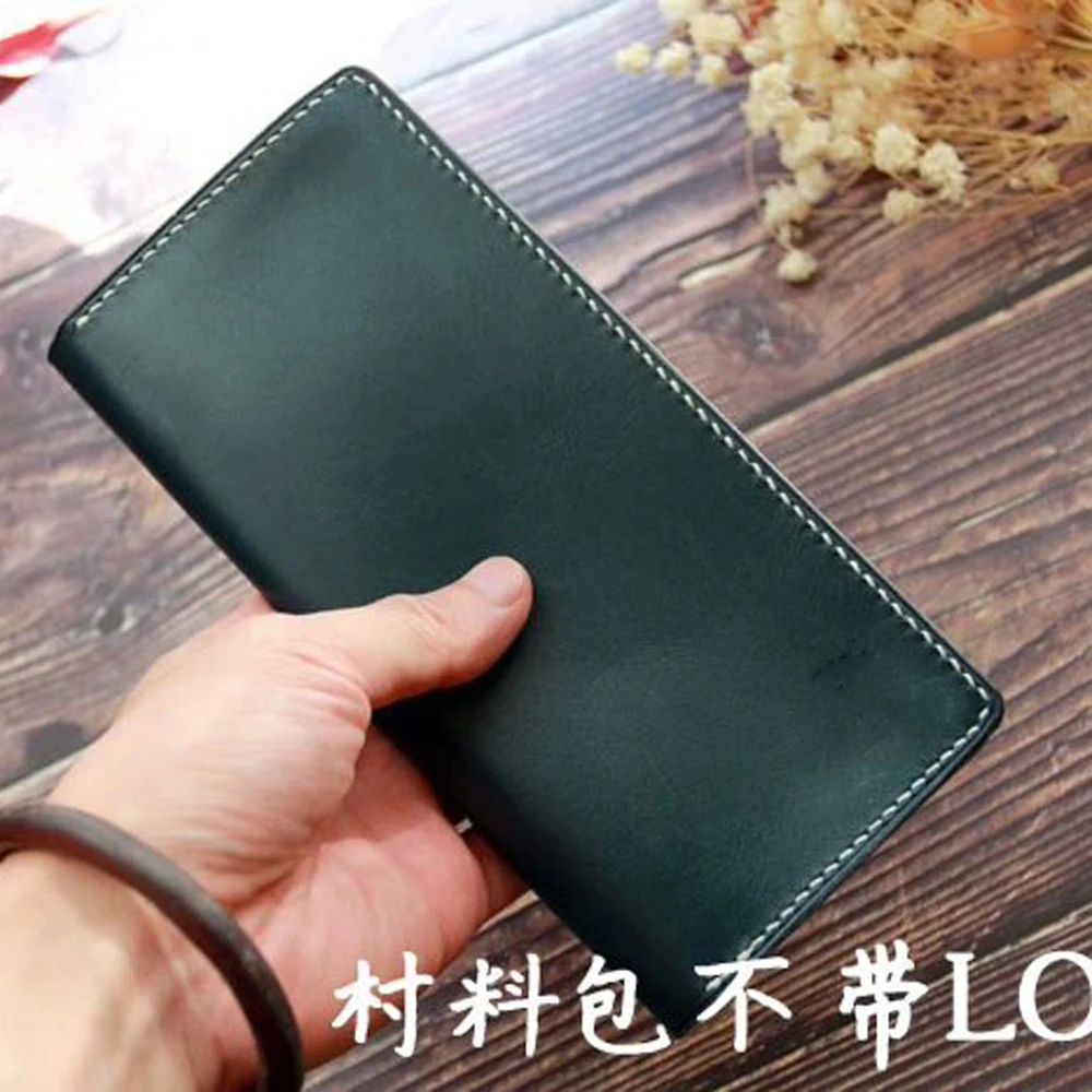 DIY leather craft long wallet die cutting knife mold metal hollowed punch tool iron steel blade