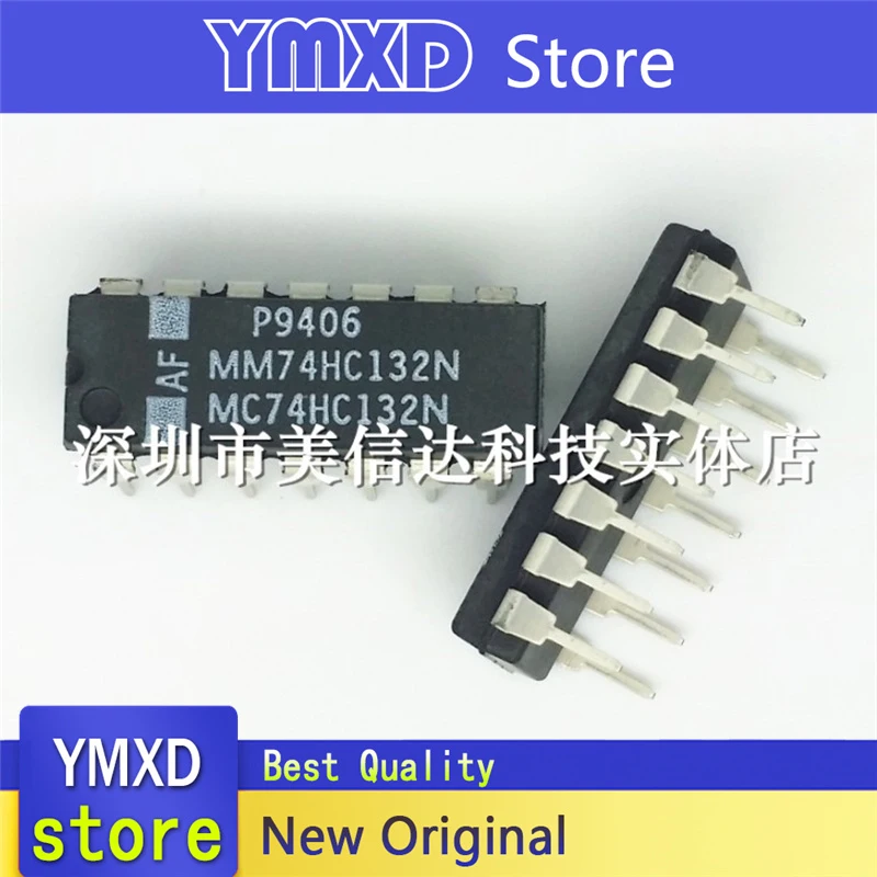 10pcs/lot New Original MM74HC132N direct DIP-14 In Stock