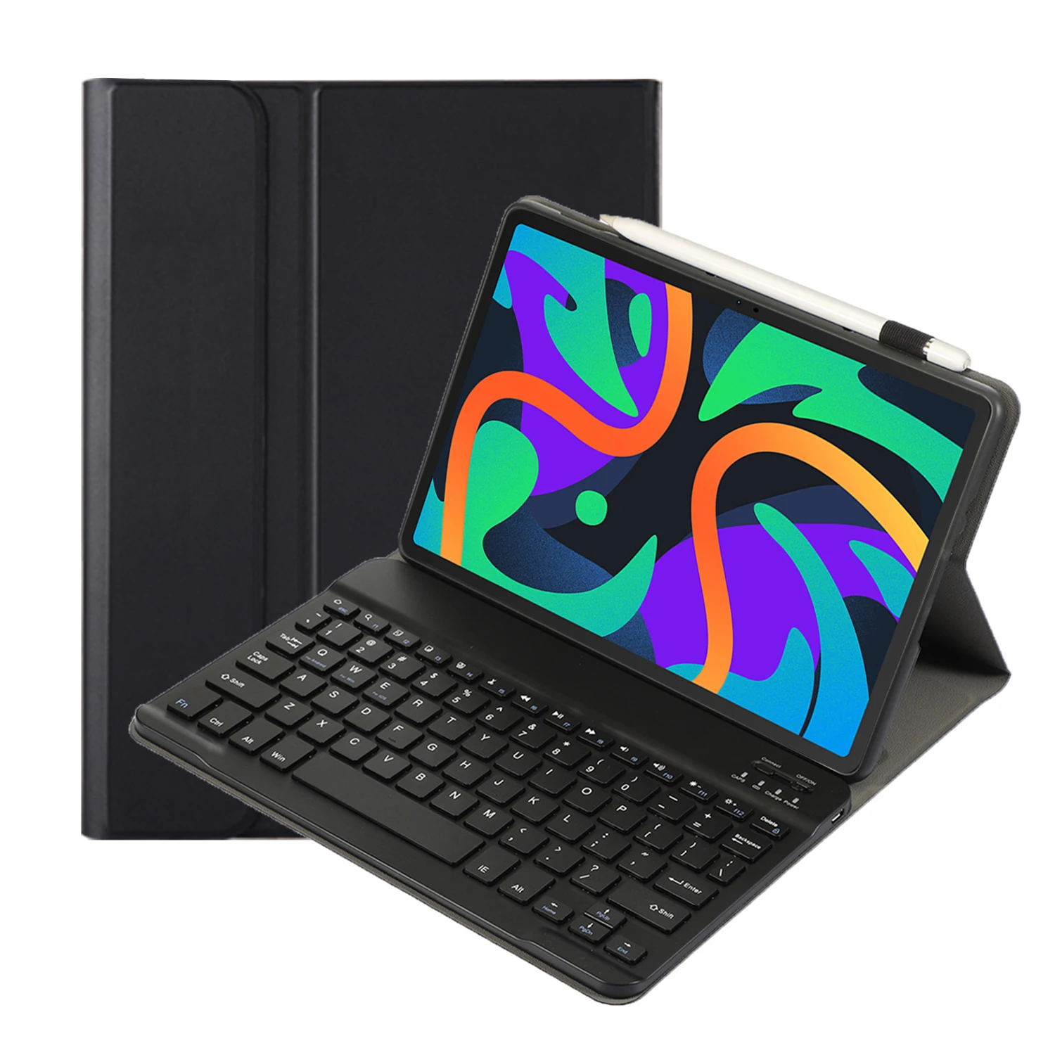 

leleyo Keyboard Case for Lenovo Tab M11 11" Smart Cover with Keyboard Magnetic Removable Wireless Bluetooth QWERTY