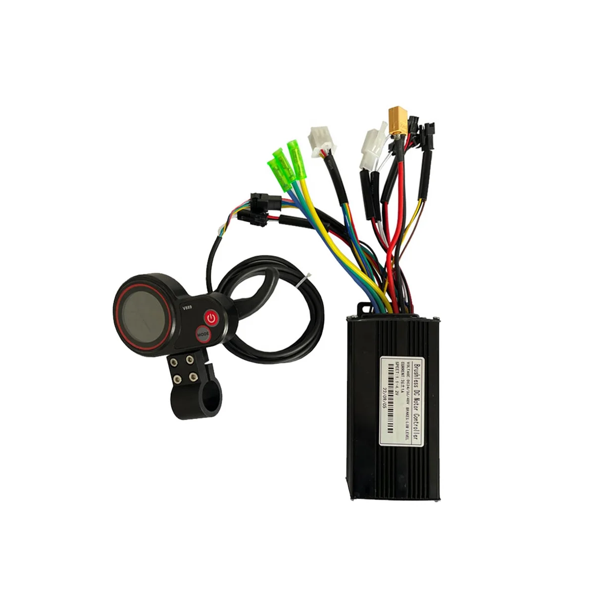 

24/36/48V 26A 500/750W Sine Wave Controller+V889 Display for Kugoo M4 Electric Scooter Electric Bicycle Accessories