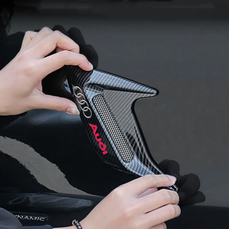 

Universal Car Front Bumper Side Air Vent Car Splitter Wing Spoiler Canard For Audi A3 A4 A5 A1 A6 A7 A8 Q3 Q4 Q5 Q6 Q7 Q8 S3 S4