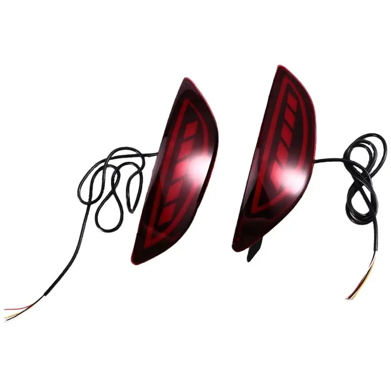 

AA92-Car LED Rear Bumper Light For Hyundai Accent Verna Solaris Brio 2008-2015 Tail Reflector Brake Fog Lamp Turn Signal