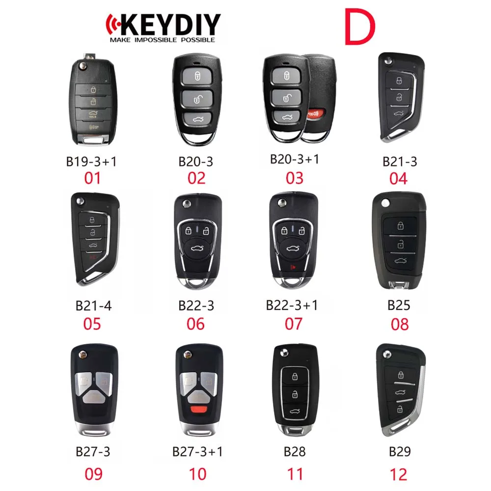 KEYDIY B01 B02 B04 B05 B07 B08 B09 B10 B11 B12 B13 B14 B15 B16 B17 B18 B19 B20 B21 B22 B25 B27 B28 B29 B30 B33 B34 B35 B36