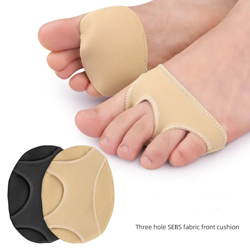 وسادة أمامية من قماش الليكرا للعناية بأصابع القدم من السيليكون مضادة للانزلاق #5