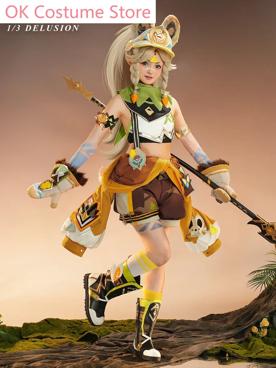 Genshin Impact Kachina Cosplay Costume Cos Game Anime Party Uniform Hallowen Play Role Clothes Clothing