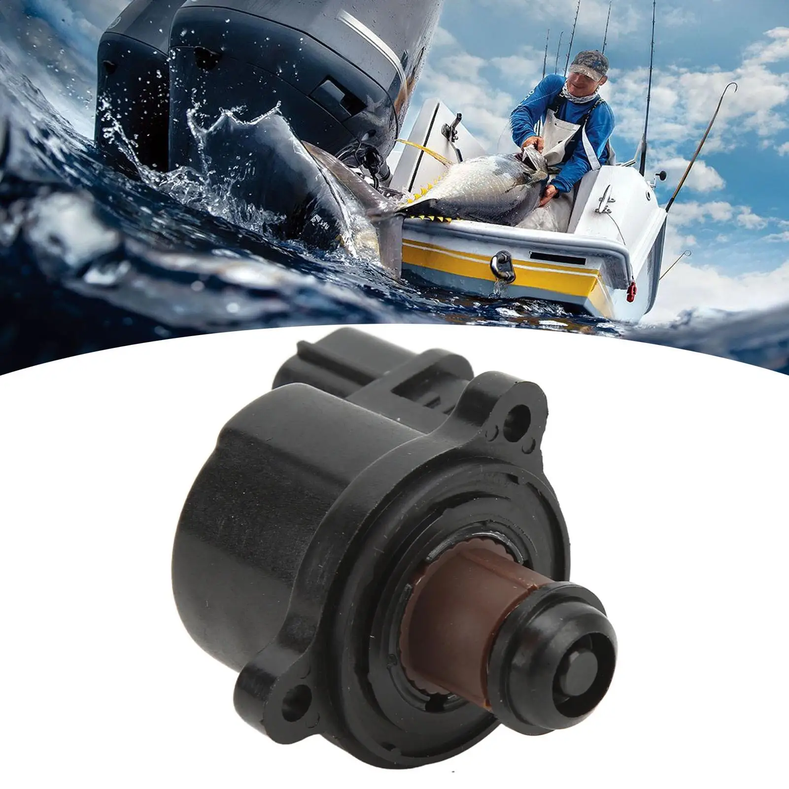

Idle Air Control Valve 18137 93J01 Vibration Resistant Replacement for Suzuki Outboard 4‑STROKE DF150 175 200 250
