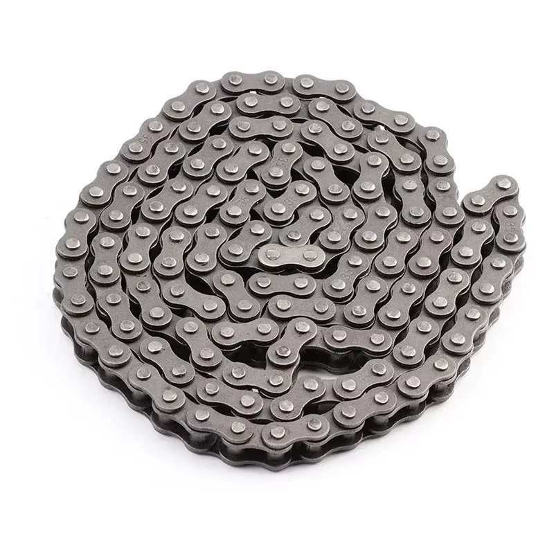 Picture 4: 1PCS 06b, 08b, 1-240 Section Long Transmission Roller Chain Machine Transmission Conveyor Chain, With Single And Double Holes