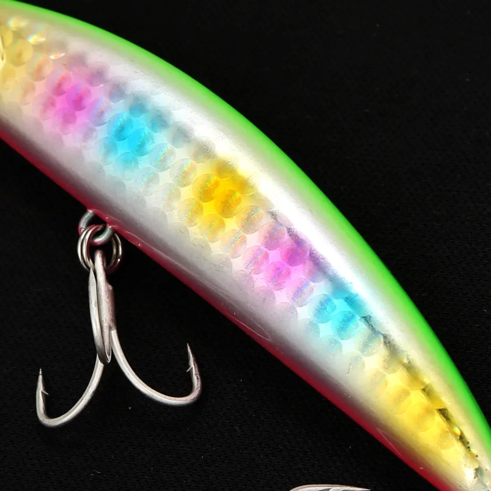 B&U Sinking Minnow Saltwater Hard Lure Jerkbait Long Casting Distance Angelköder Sea Artificial Bait Wobblers Sea Bass – Detail 6