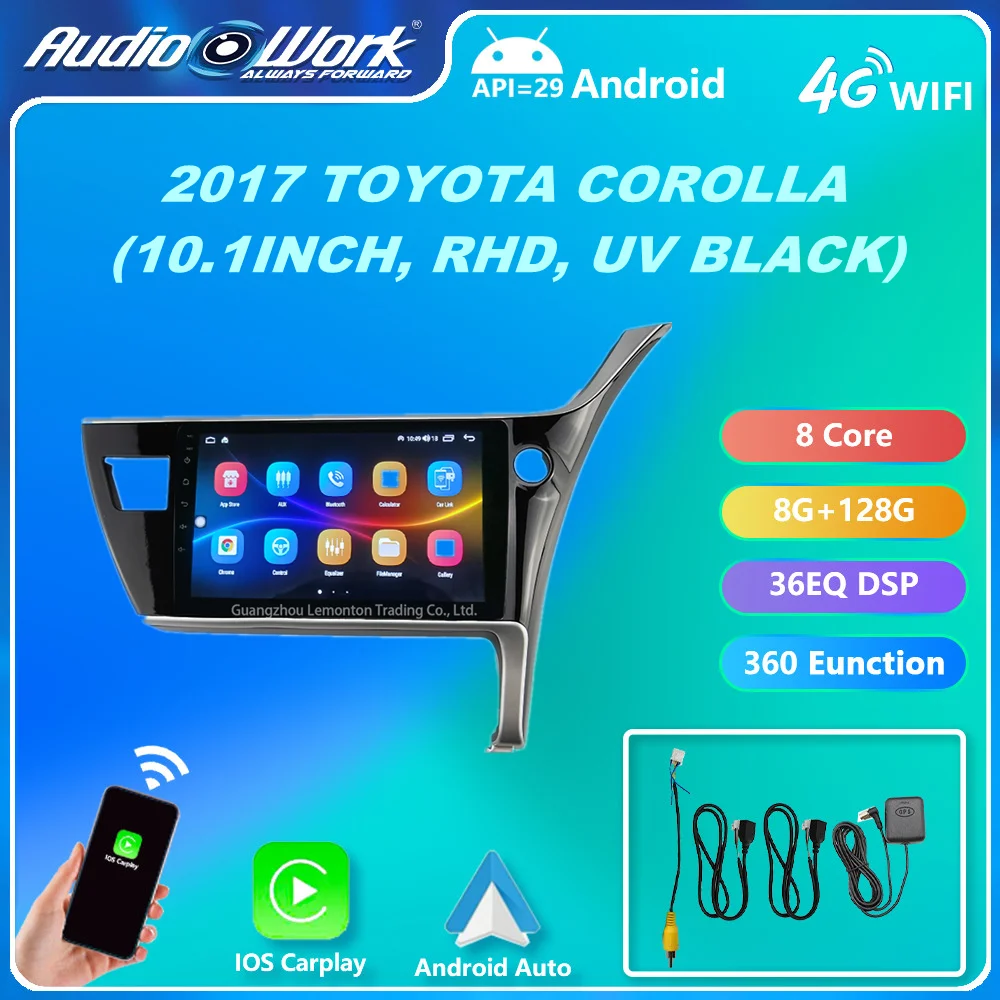 

Для Toyota Corolla 2017-2018 сенсорный экран Автомобильная электроника android навигаторы стерео радио dvd плеер