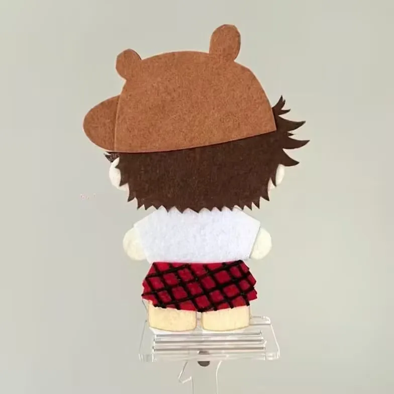 "Reverse Love" 귀여운 핑크 울 'Ziyu' 부직포 완제품 재료, 책가방 액세서리, 펜던트, 장식 선물