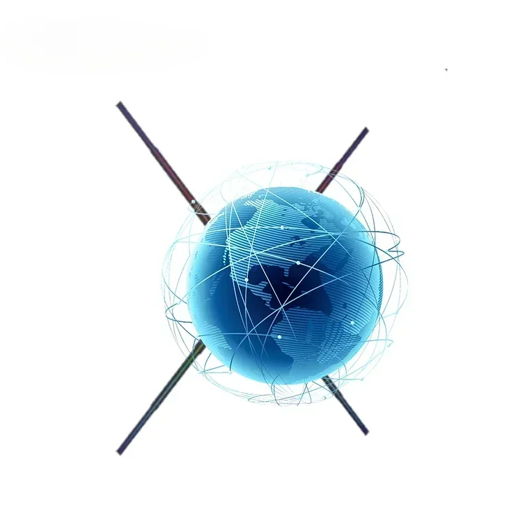 3D Fan Multi-Splicing Available for Showroom Projector Light Emitting Diode Display 7d Holographic 3D Holographic Fan
