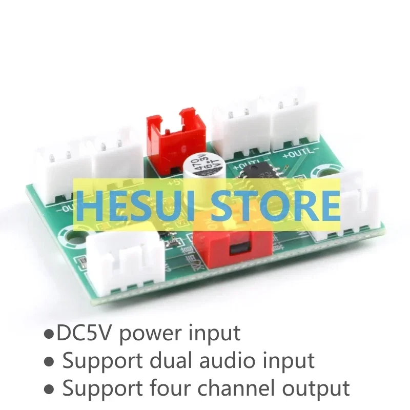 PAM8403 Digital Power Amplifier Board 4*3W power four-channel mini audio amplifier module XH-A156