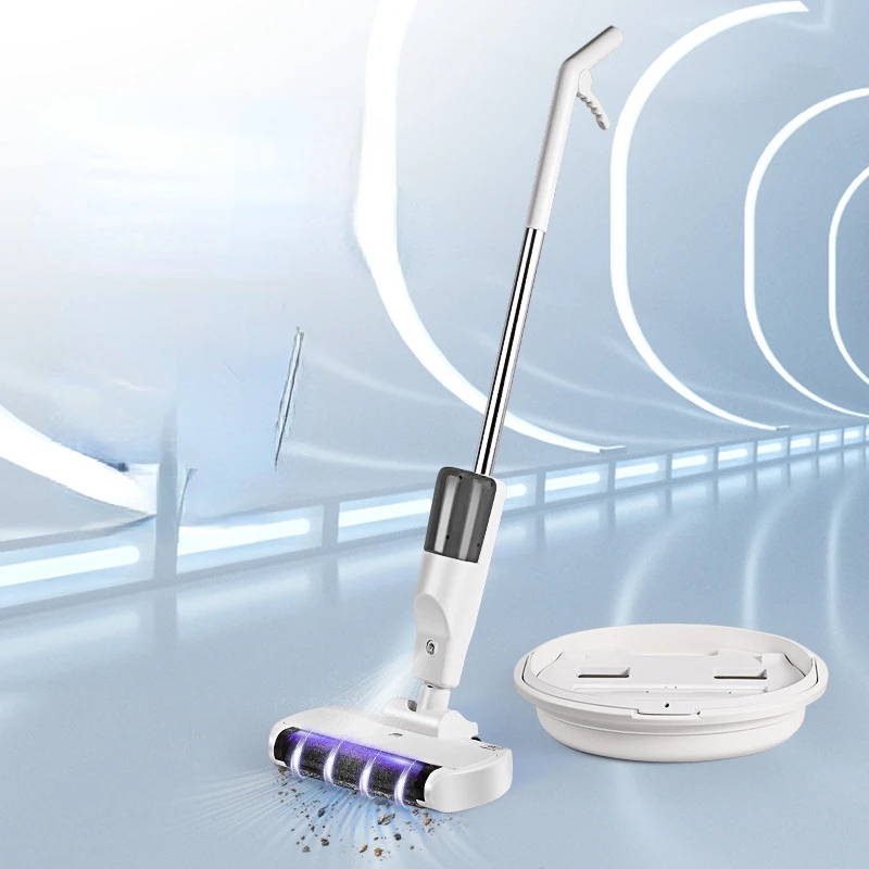 Wireless Smart Household Hand Washing Machine Hand Wash Free Electric Mop Sweep Suction Mop Dry and Wet Dual Mopping Machine