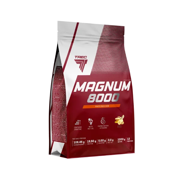 Trec Nutrition Suplemento TREC MAGNUM 8000 para Incremento de Masa Muscular - 1 Kg