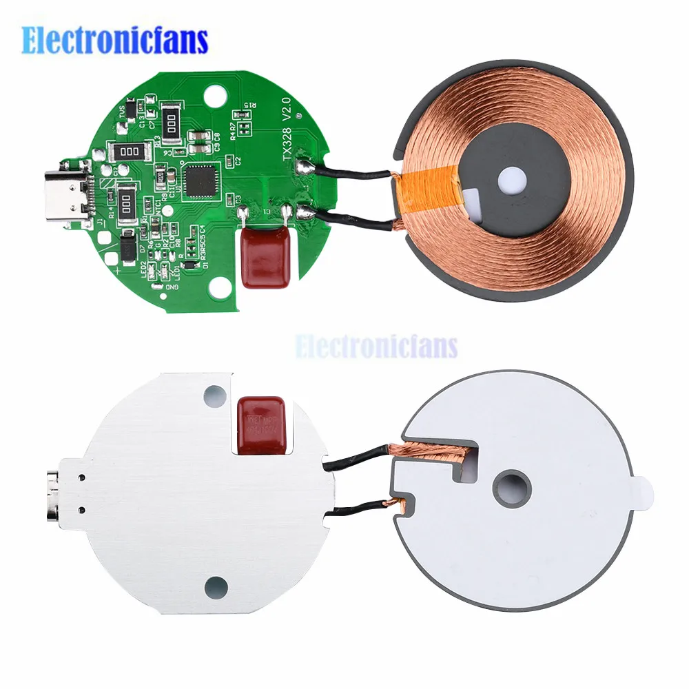 15W Wireless Charger Module Support Magnetic Wireless Charging Space 8MM Charging With Pop-up Window 5V/9V/12V Voltage