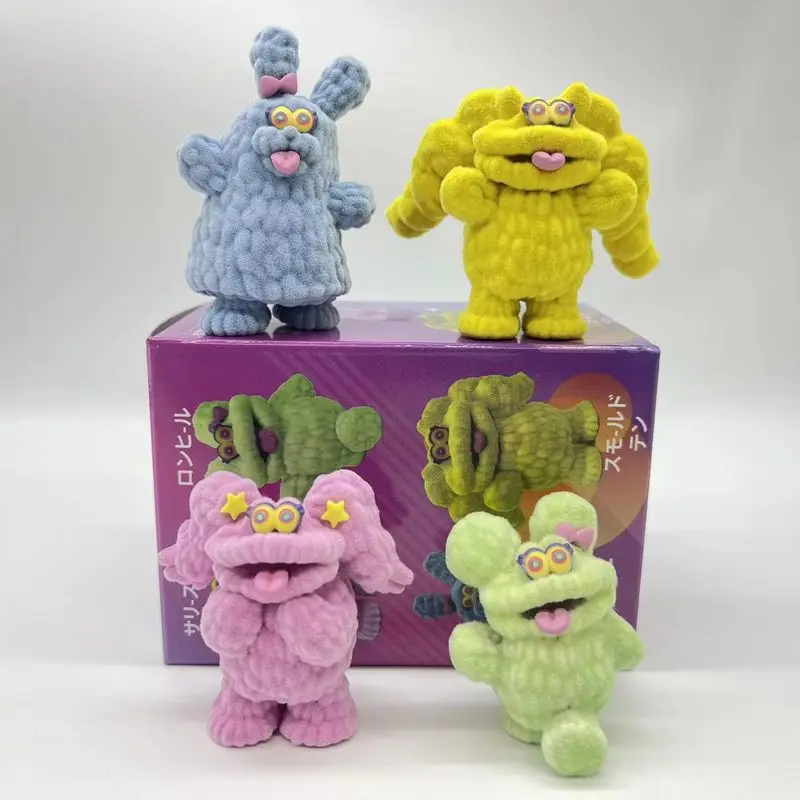 Nieuw op voorraad Olifant Mol Little Monster 3rd Bullet Blind Box Massaal Action Figure Leuke Desktop Decoratie Kerstcadeau