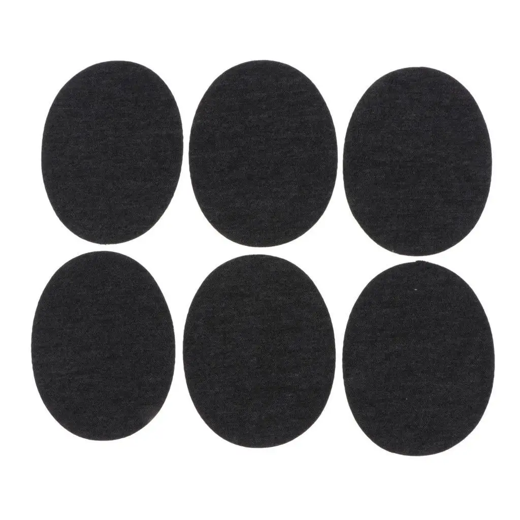 2-6pack 6 Pieces/Pack Denim Iron On Jean Patches Jeans Repair Kit