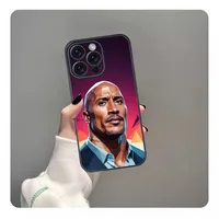 strong D-Dwayne Johnson Phone Case For iPhone 16 15 14 13 12 11 PRO MAX PLUS Mini TPU Soft to Skin-friendly case