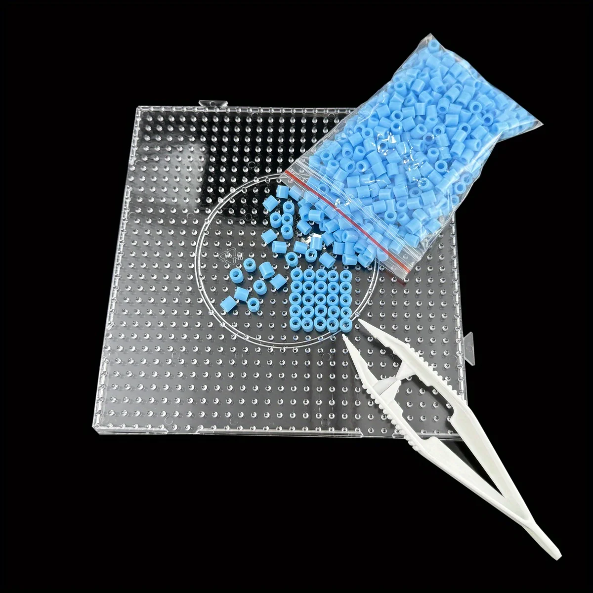 4000 pezzi di perline Hama 4 confezioni di perline fusibili da 5 mm Materiali per la produzione fatta a mano fai-da-te - Perline fusibili puzzle pixel creativi Giocattoli per bambini