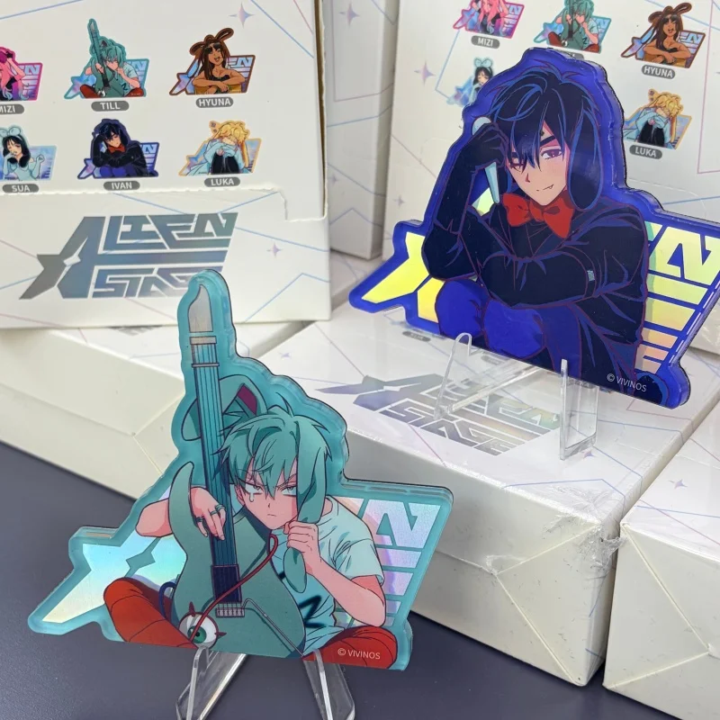 【正規品】在庫あり エイリアンステージ ラビット アクリルシリーズ ブラインドボックス 冷蔵庫ステッカー アニメ周辺機器 トレンド プレイギフト オーナメント