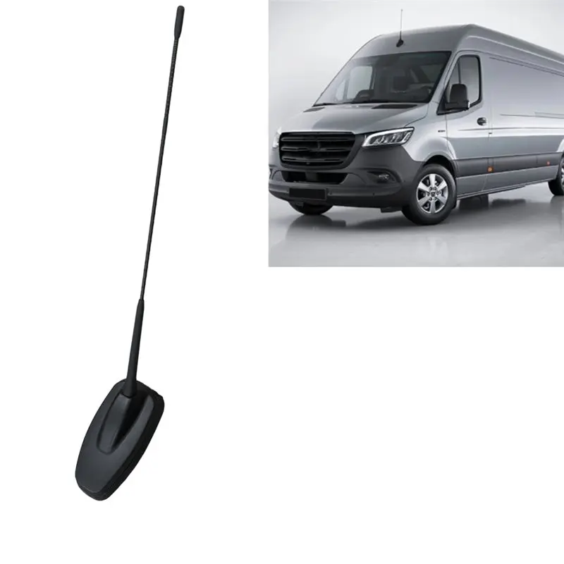 Superior-For Sprinter W907 2018-2024 Compatible A9079051802 Car Roof Antenna Assembly Including Antenna Mast& Base