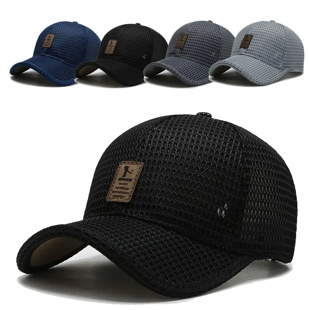 

Full Mesh Sun Protection Caps Adjustable Breathable Outdoor Sports Hats Quick Dry Summer Baseball Cap For Man Women Unisex