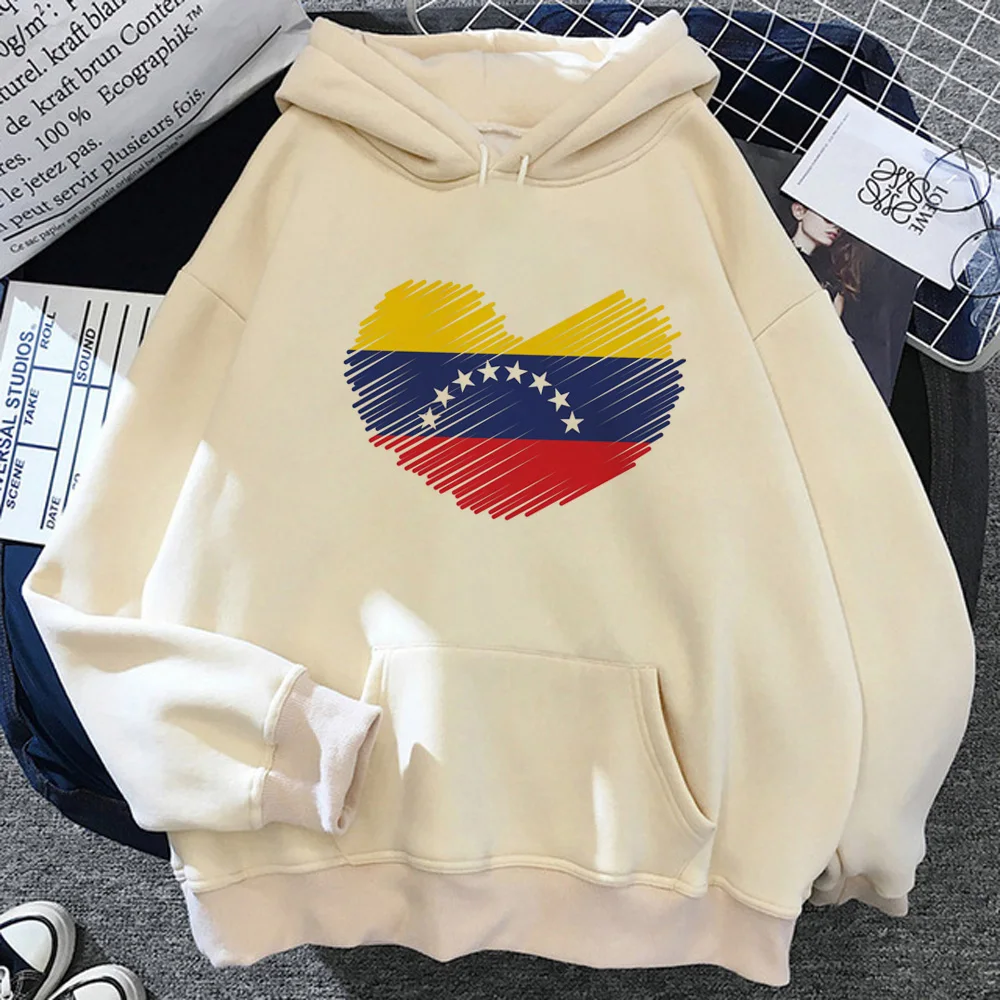 Venezuela hoodies women Winter  anime streetwear 2023 sweatshirts sweater female streetwear pulls