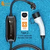 feyree EV 充電器 Type2 16A 3.5KW 1 相 GB/T / Type1 電流調整可能 3.5 メートルケーブルポータブル充電ボックス電気自動車用 3
